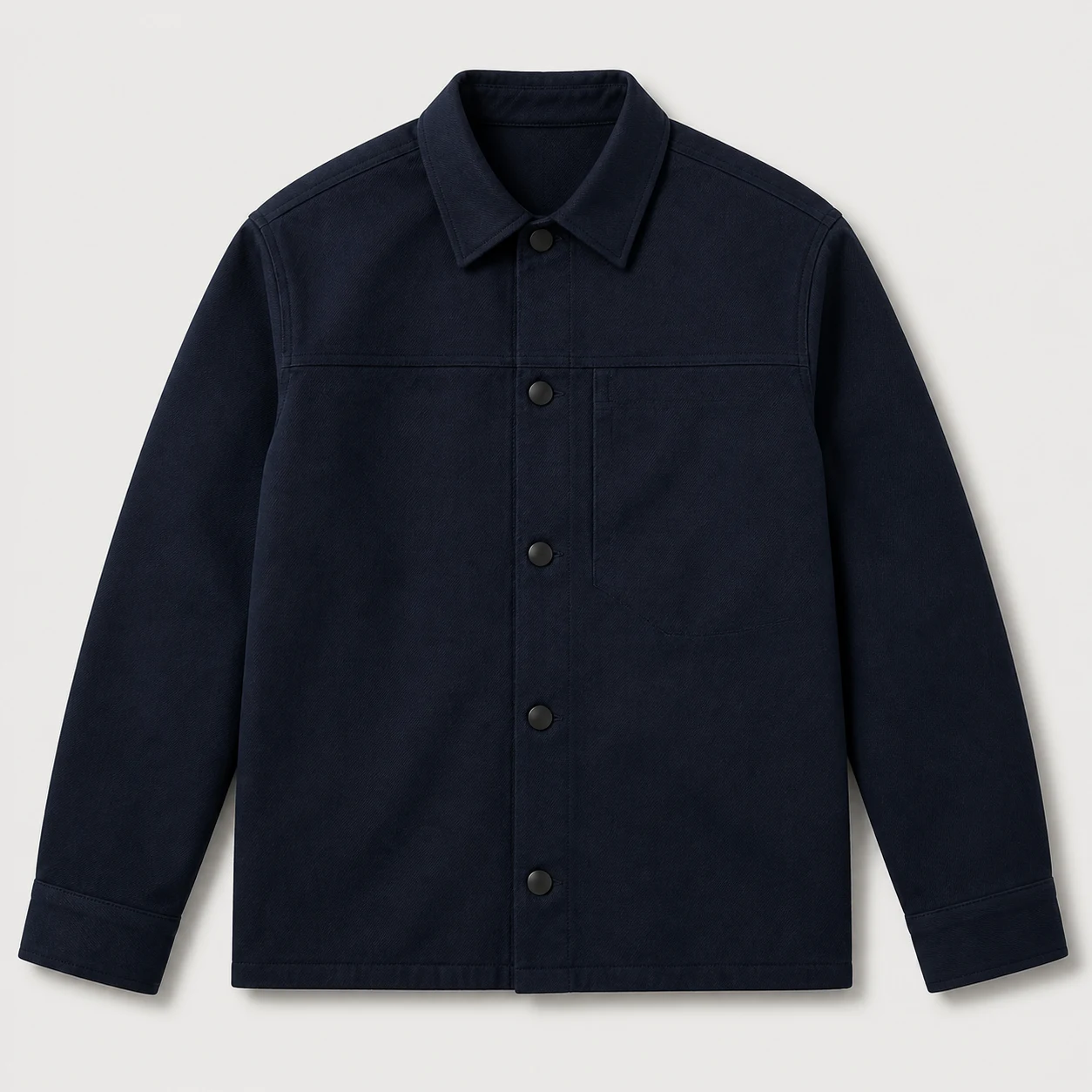 J-04 Overshirt in Deep Navy