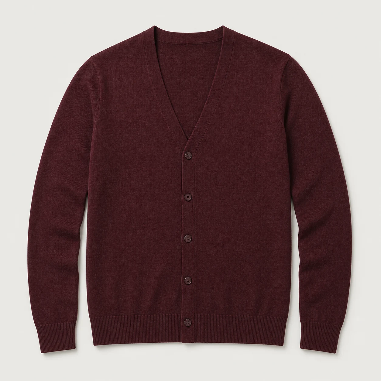 K-02 Cardigan in Burgundy